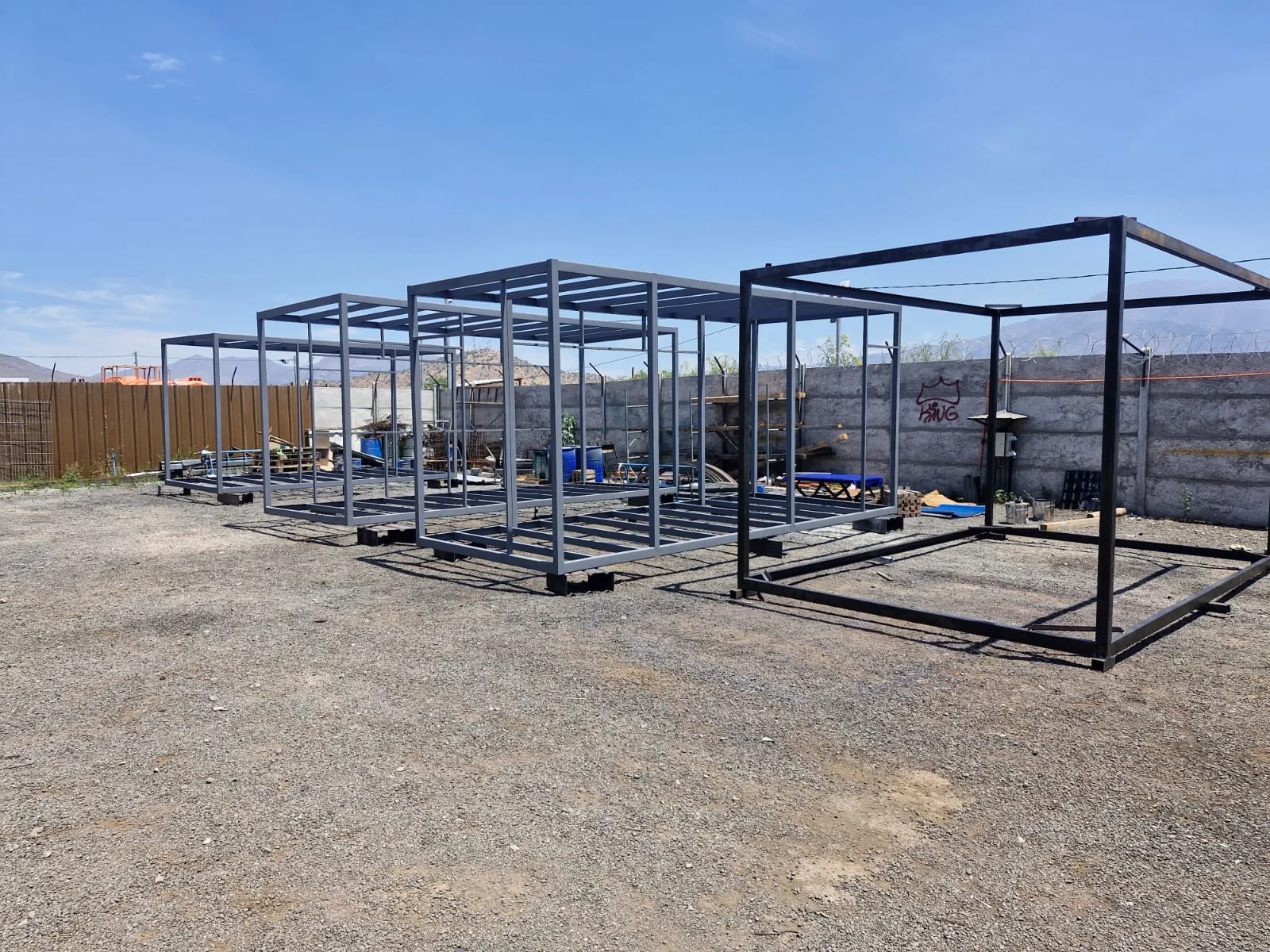 Módulo habitacional metálico