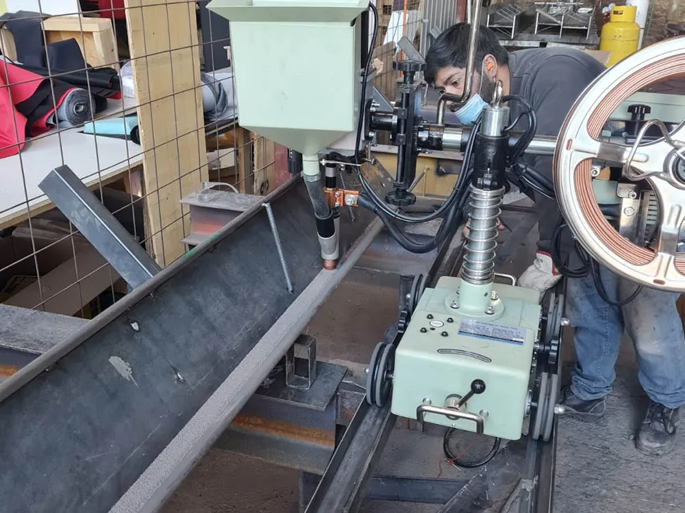 Vigas de acero estructural