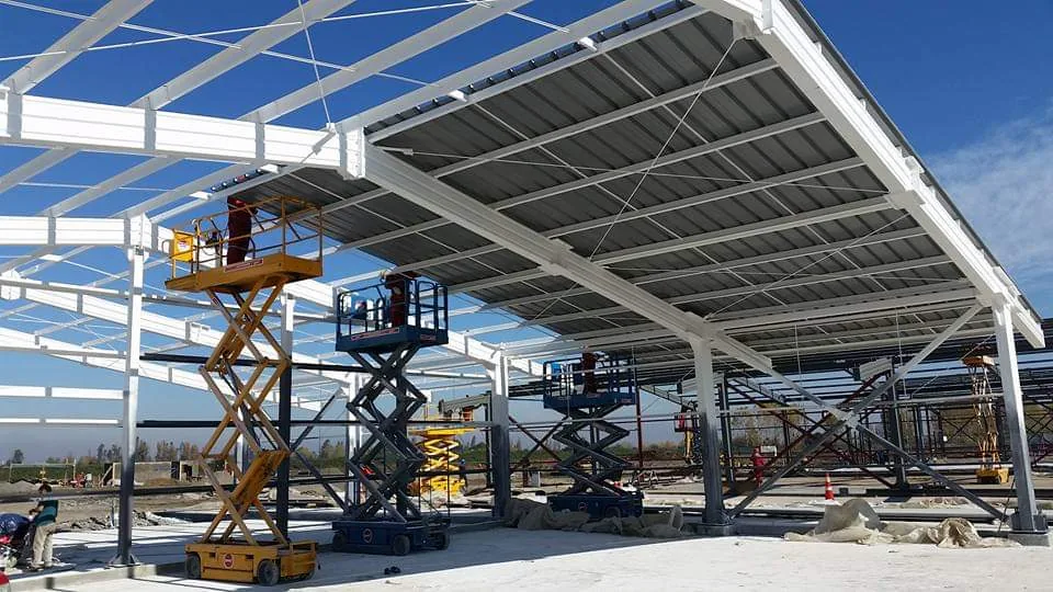 Montaje estructura metálica
