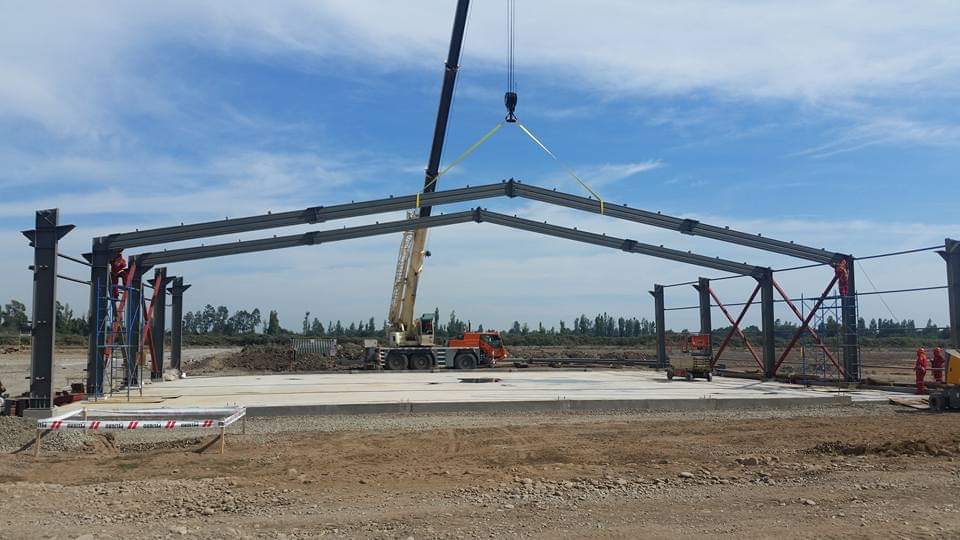 Instalación equipo industrial