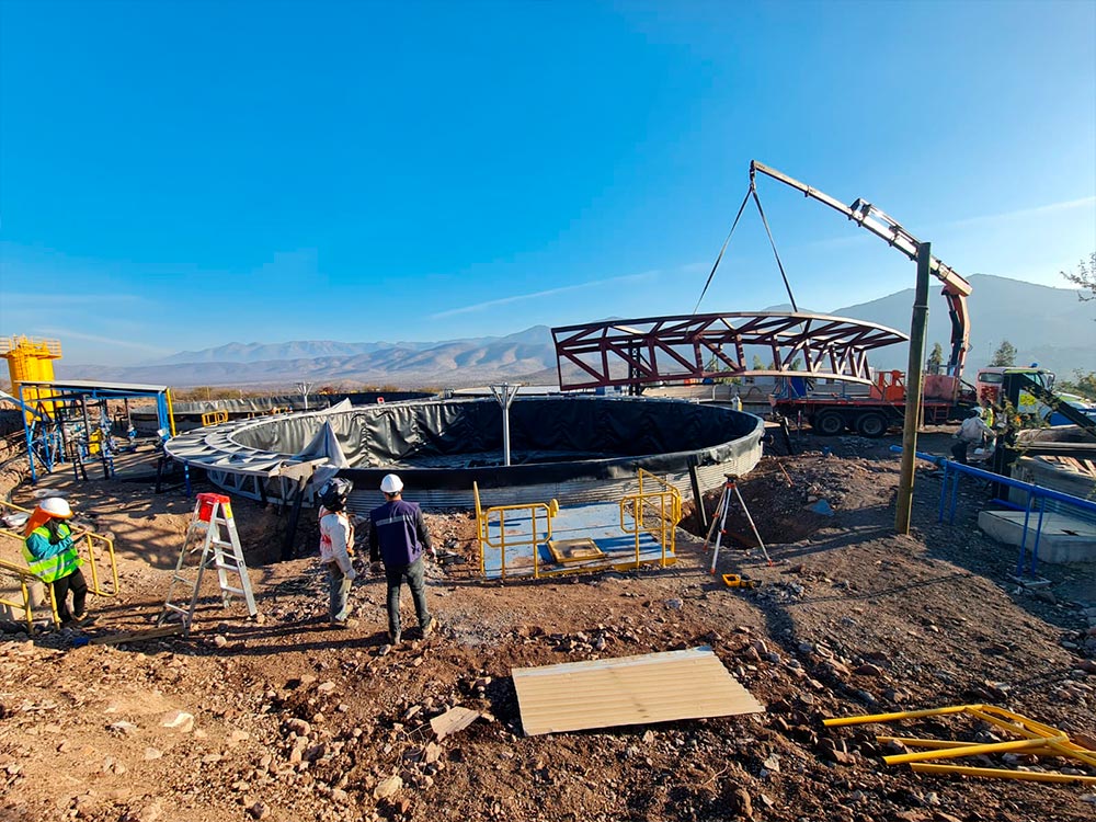 Instalación equipo pesado