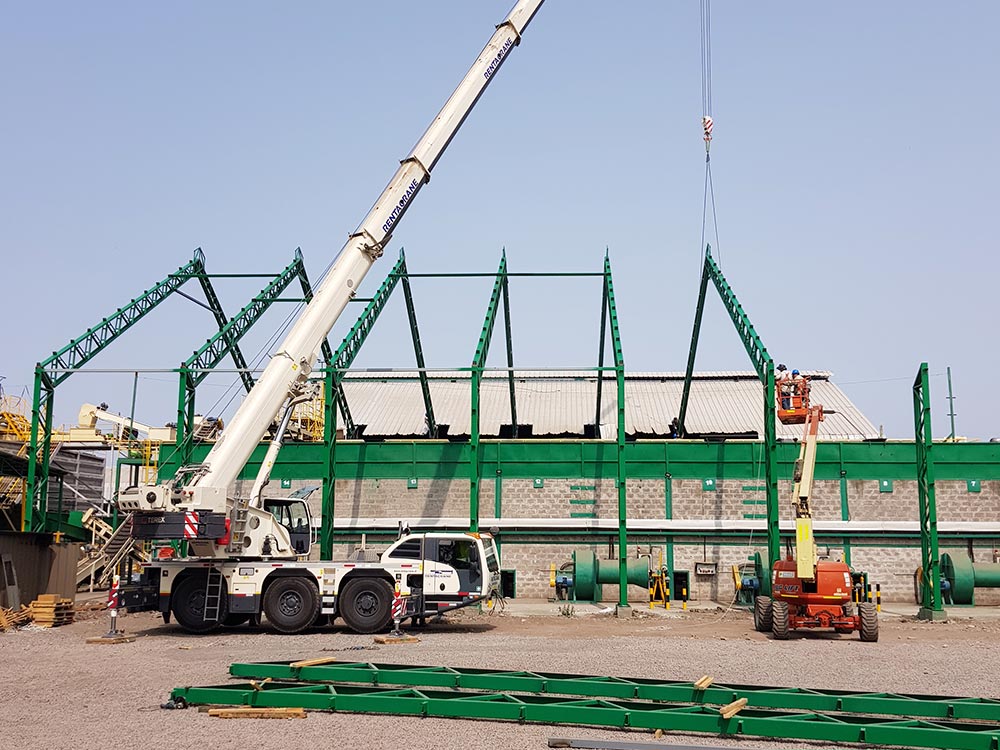 Trabajo en altura industrial