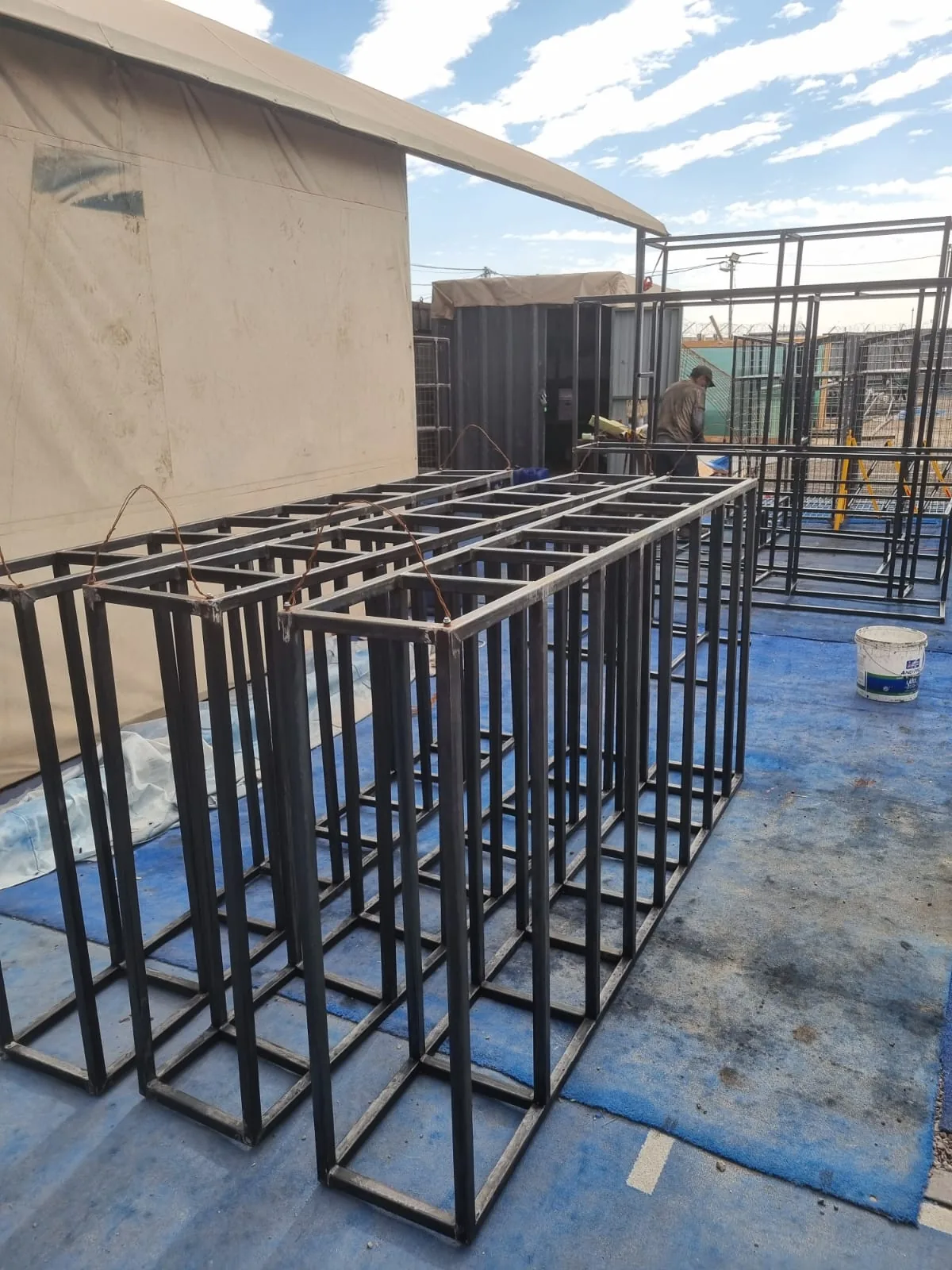 Pintura anticorrosiva estructura